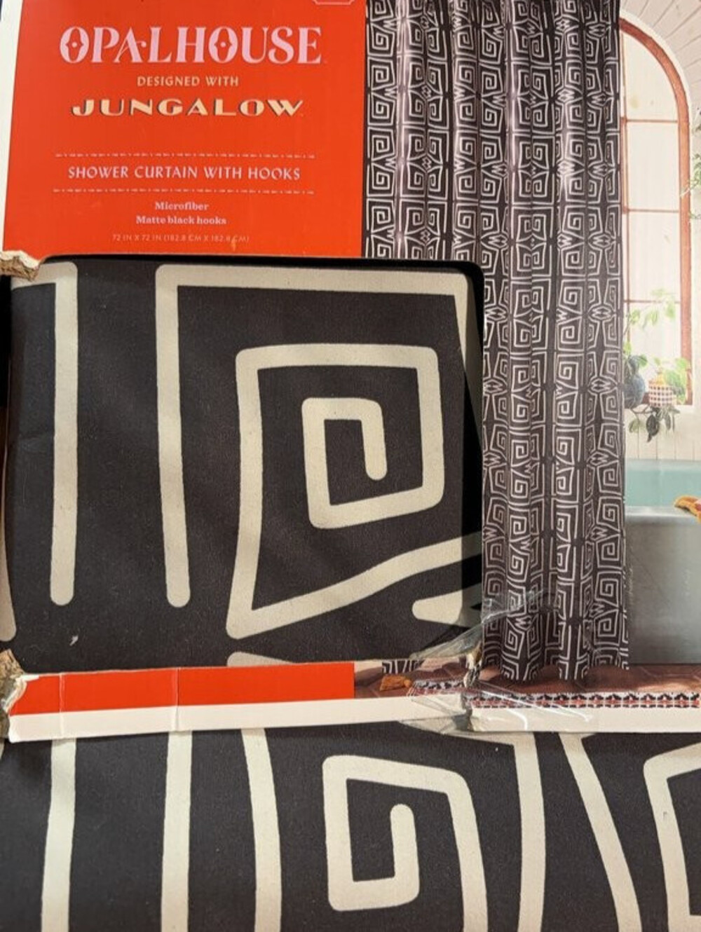 Opalhouse Jungalow Shower Curtain Brand New -No Hooks